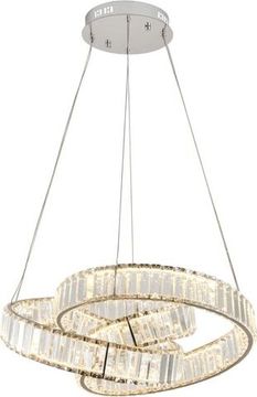 Люстра подвесная LED 80W 3000К-6500К 4020/09/06P хром Vintage Stilfort