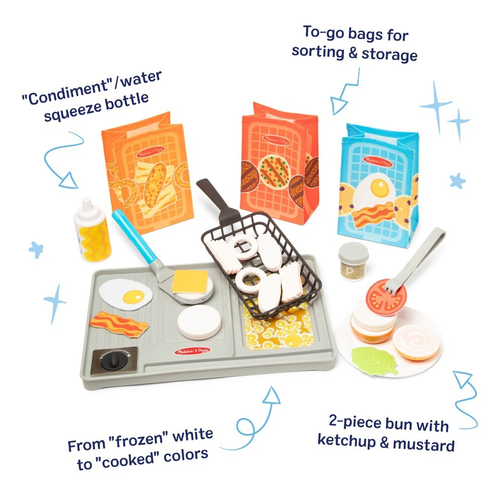 Melissa & Doug - Набор GRILL с водной раскраской Water WOW! 20155251