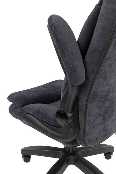 Кресло Chairman Home 533 Россия ткань S темно-серый