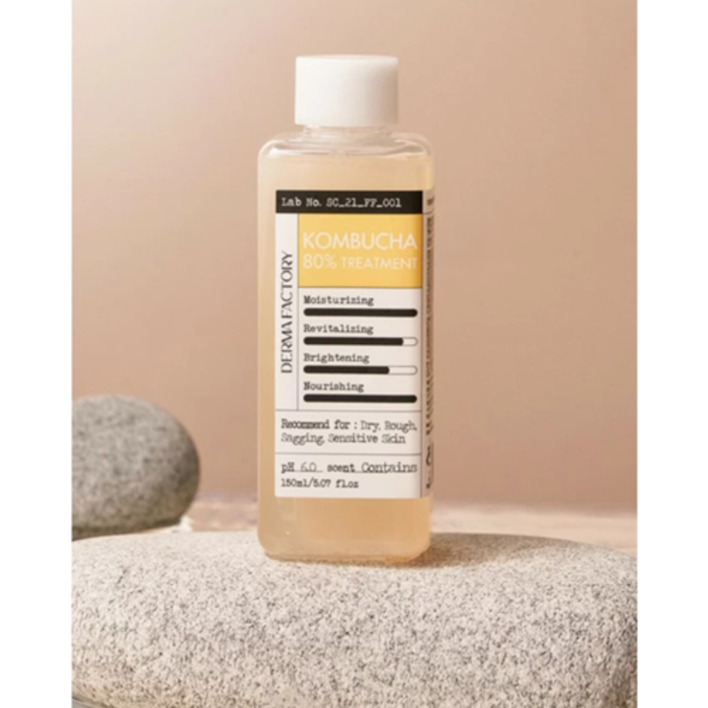 Тонер питательный с экстрактом комбучи Derma Factory Kombucha 80% treatment, 150 мл