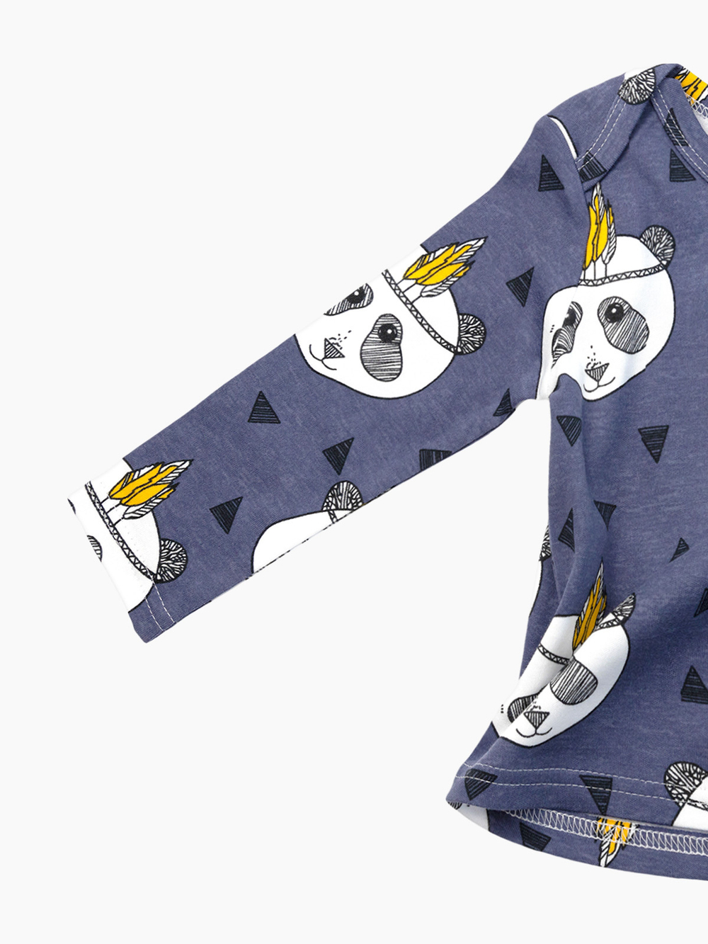 Футболка с длинным рукавом Mjölk Панды