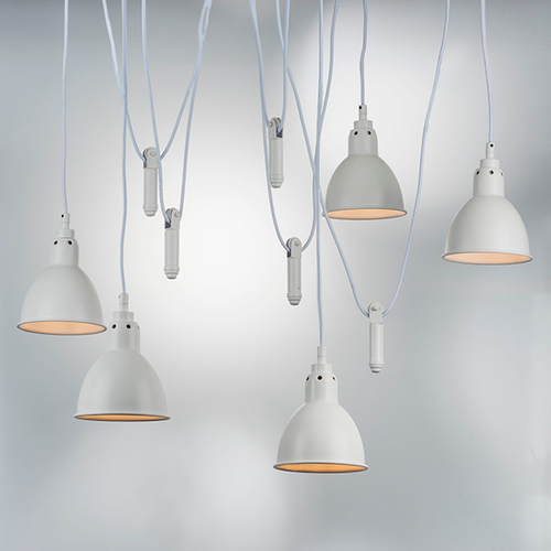 761056 Люстра ACROBATA 5х40W E14 БЕЛЫЙ