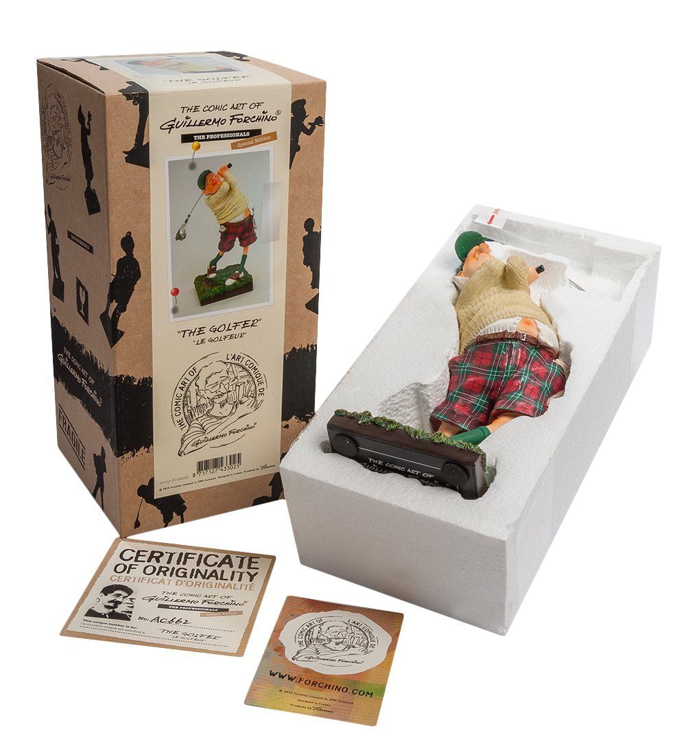 FO-84002 Статуэтка мал. «Гольфист» (The Golf player. Forchino)