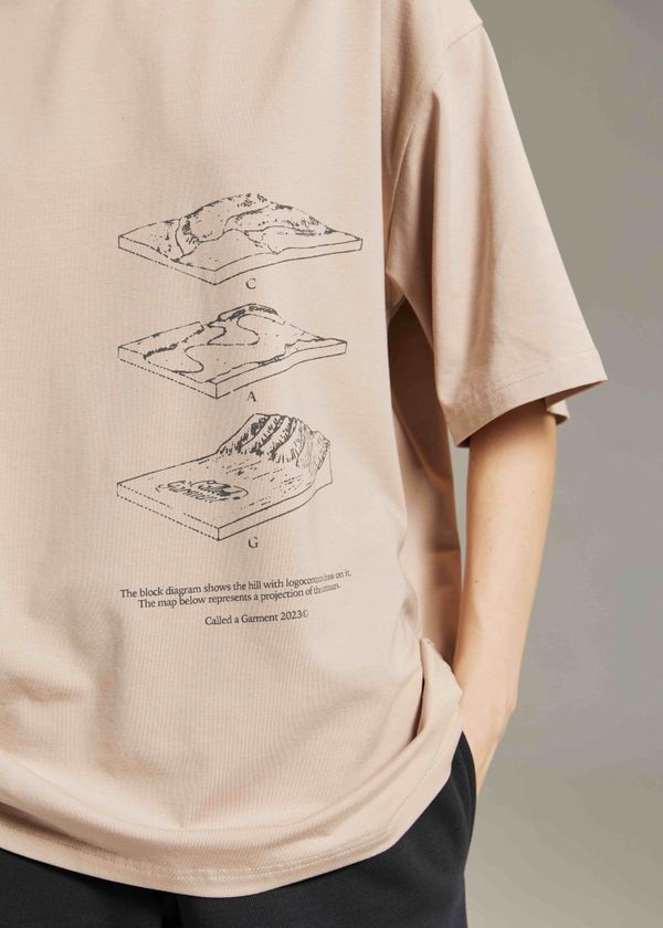 Футболка Diagram Какао - фото 13