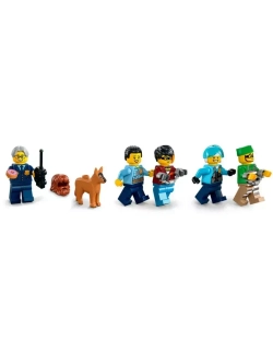 Конструктор Сити Полицейский участок 811 деталей