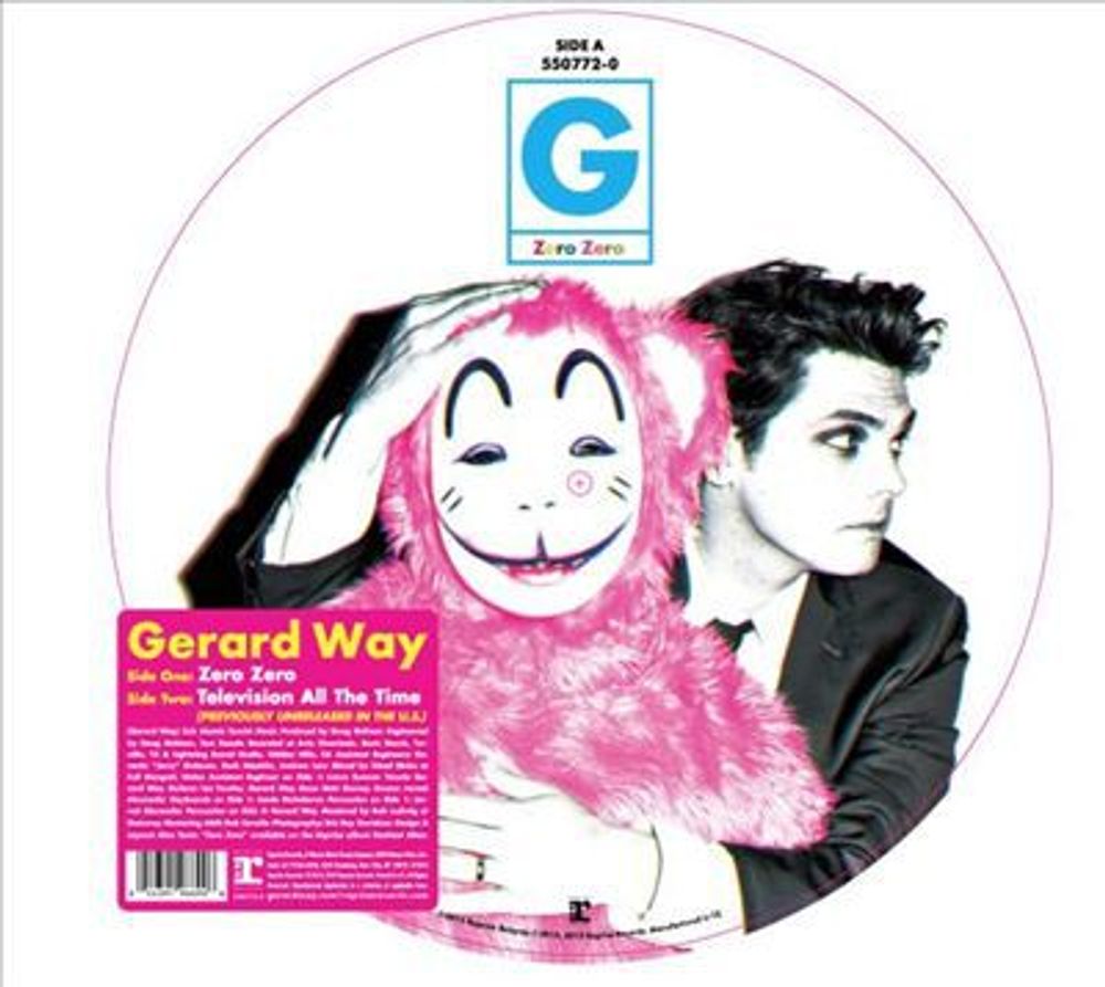 Gerard Way / Zero Zero, Television All The Time (Picture Disc)(12&quot; Vinyl Single)