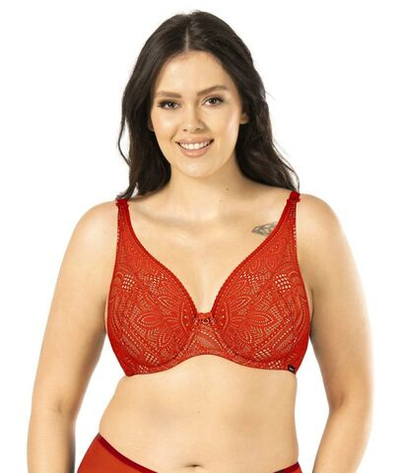Бюстгальтер-бралетт Desire (Размер: 80E) (Цвет: красный)