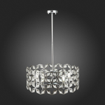 SL1104.103.05 Светильник подвесной ST-Luce хром/прозрачный E14 5*60W CASTO