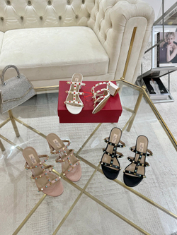 Valentino Rockstud Slide Sandal (3 colors)
