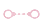 Силиконовые наручники Party Hard Suppression Pink 1167-03lola