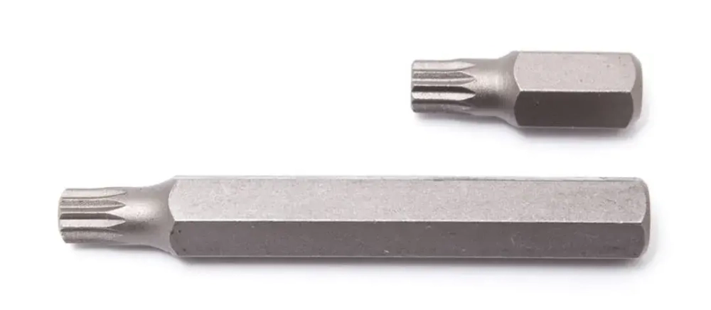 Бита 12-лучевая SPLINE M10х75мм,10мм (10шт/уп) RockForce##Rock FORCE RF-1787510