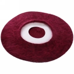 Берет женский из ангоры «Mon Caprice», цвет бордовый, р. 58 (лейбл ультрамарин, подвес)