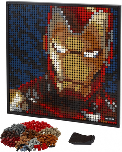 LEGO Art: Железный человек Marvel Studio 31199 — Marvel Studios Iron Man — Лего Арт Искусство
