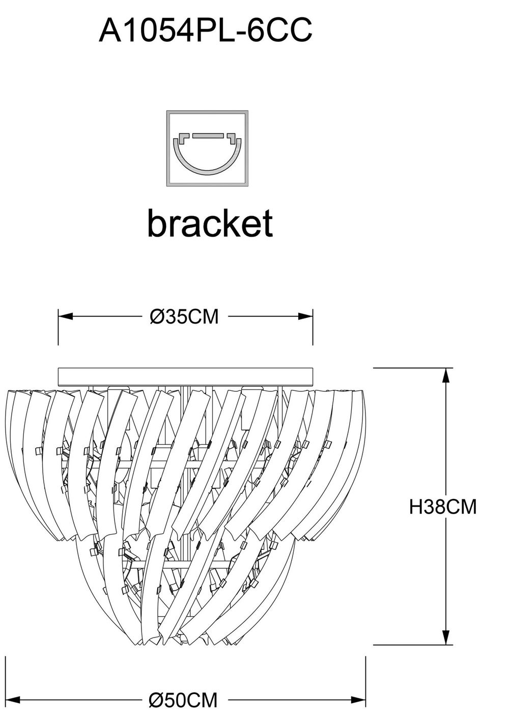 Потолочная люстра Arte Lamp