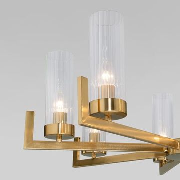 Люстра подвесная 60133/8 латунь Arganie Eurosvet