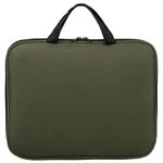 Папка на молнии с ручками STAFF EVERYDAY, А4, полиэстер, хаки, 270737