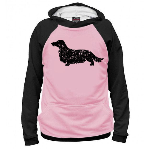 Толстовка "Длинношерстная Такса"