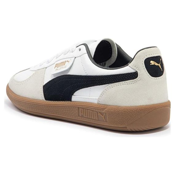 PUMA Palermo Кроссовки для скейтбординга Низкие Белый Серый Черный Унисекс
