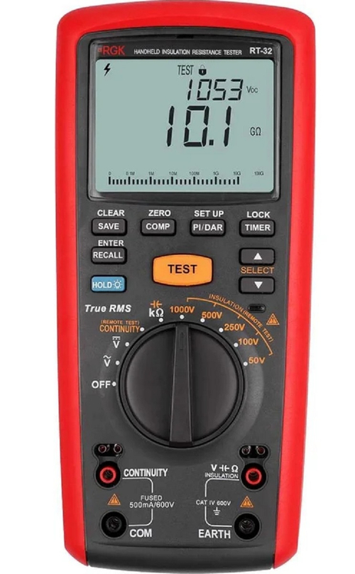 Мегаомметр RGK RT-32 с поверкой