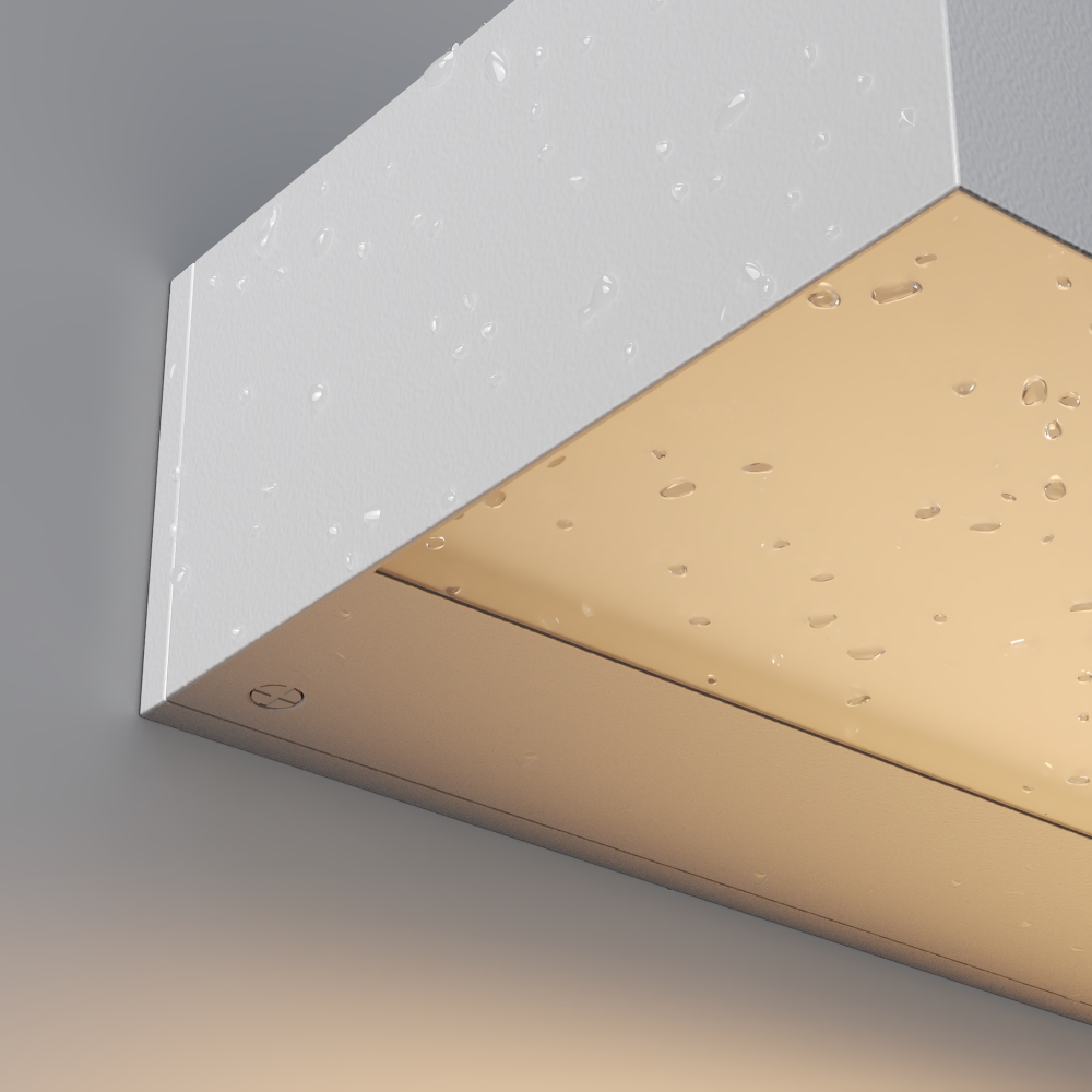 Уличный настенный светодиодный светильник Maytoni Lot O428WL-L10W3K