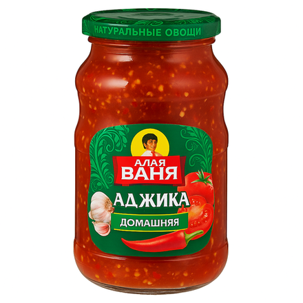 Аджика Дядя Ваня домашняя с чесноком 460 гр