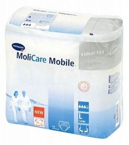 MoliCare Mobile - Моликар Мобайл - Впитывающие трусы, pазмер L, 14 шт.