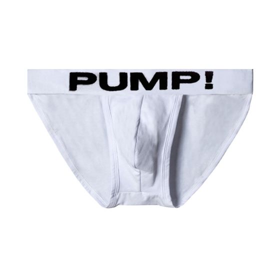 Мужские трусы танга белые PUMP! PU5109-1