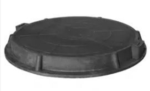 Люк ревизионный ППК тип "С" (средний) d-630 до 9т (черный)