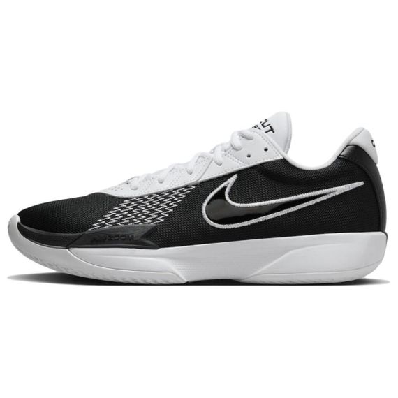 Nike Air ZOOM г.T. Cut Academy Баскетбольные кроссовки Низкие Топ Черно-белая панда Мужские