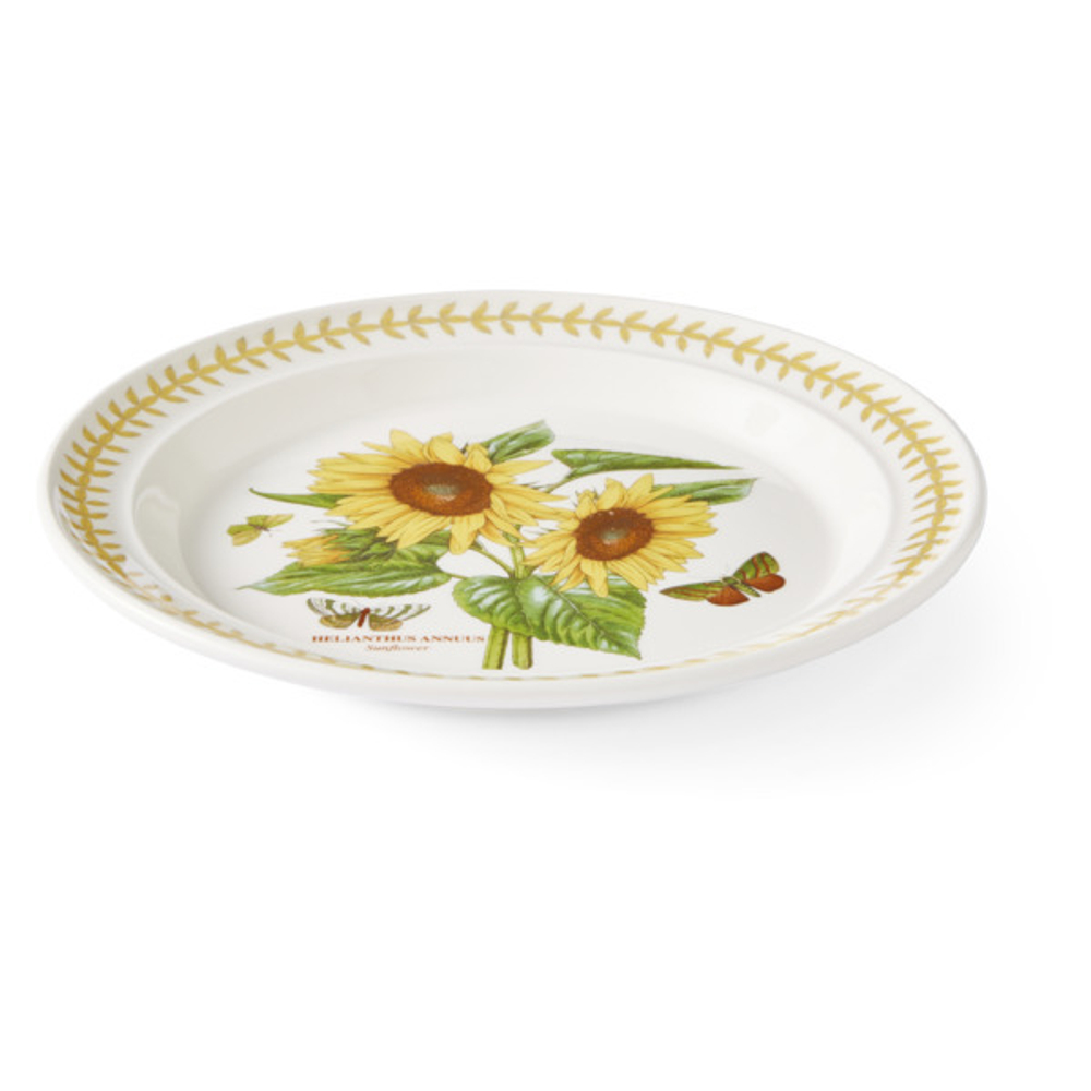 Тарелка обеденная Portmeirion Ботанический сад Летний луг Подсолнух 25,5 см, фаянс