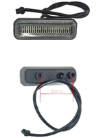 Поворотники 12-60V мигающие кабель 2 метра (2шт) для электровелосипеда