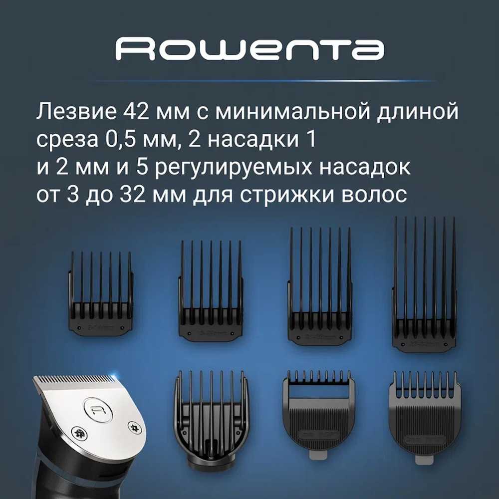 Мультитриммер 19 в 1 Rowenta X-Series 900 TN9730E0