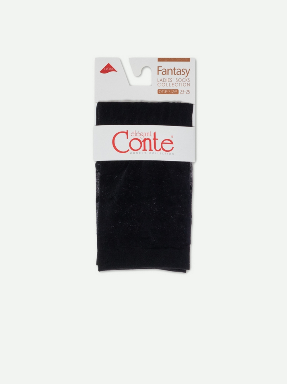 CONTE FANTASY Тонкие носки с рисунком "сердечки"