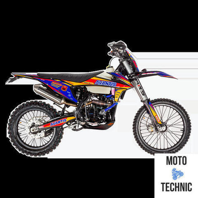 Мотоцикл Avantis Enduro 300 EFI Exclusive (NB300/177MM) ARS 2023 ПТС Черный (К)