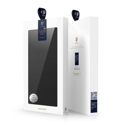 Чехол книжка из PU кожи черного цвета от Dux Ducis для Google Pixel 10 и 10 Pro, серия Skin Pro Series Case