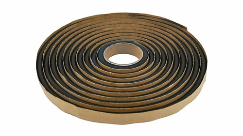 Лента-герметик для вклейки стекол (фары,стоп-сигналы,бок.стекла), бутиленовая, 5 м черн. (KNR)