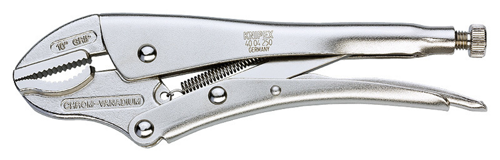 Клещи зажимные универсальные никелирование 250 мм KNIPEX 4004250