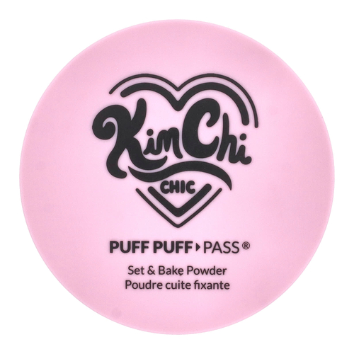 KimChi Chic Beauty, Puff Puff Pass®, порошок для запекания, PPP01 слоновая кость + лаванда = ивандер, 24 г (0,85 унции)
