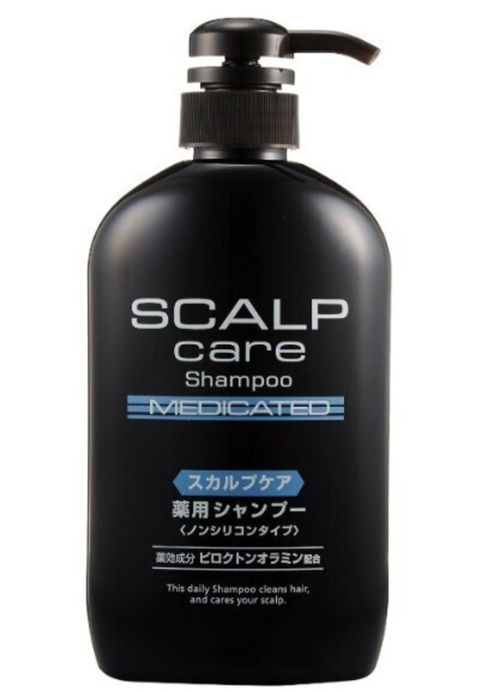 Шампунь для волос увлажняющий против перхоти 600 мл Kumano Scalp Care Medicated Cosme Station