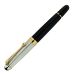 Перьевая ручка Aurora 88 Big Silver and Black Resin, перо — M, в подарочной коробке