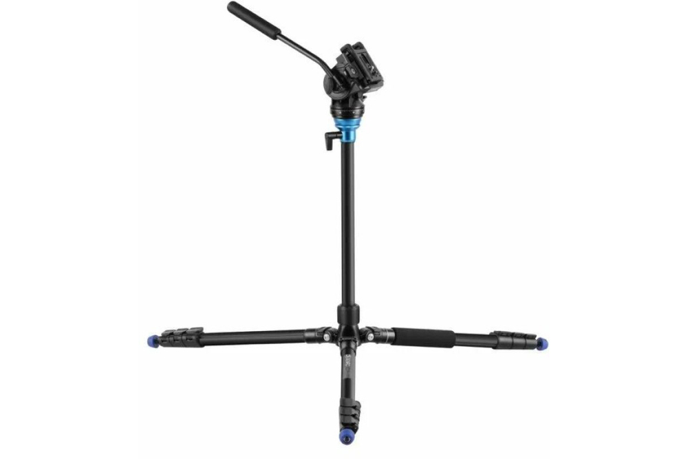Штатив Benro A1883FBV3H Aero с видеоголовой аллюминевый с клипсами (трансформер в монопод)