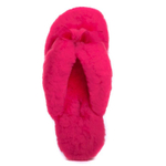 Ugg Fluff Flip Flop II — Rose Red