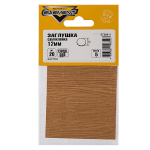 ЗАГЛУШКИ САМОКЛЕЙКИ ELEMENT 12ММ (СВЕТЛЫЙ ДУБ 20 ШТ)
