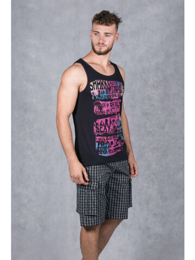 SS15-М-1 майка мужская т.синий 41548