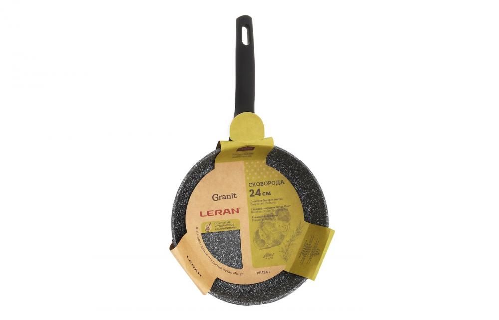 Сковорода 24см Leran GRANIT PF424 I Xylan Plus