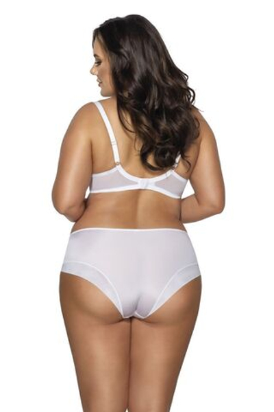 Трусики-слипы со средней линией талии Camellia (Размер: XL) (Цвет: белый)