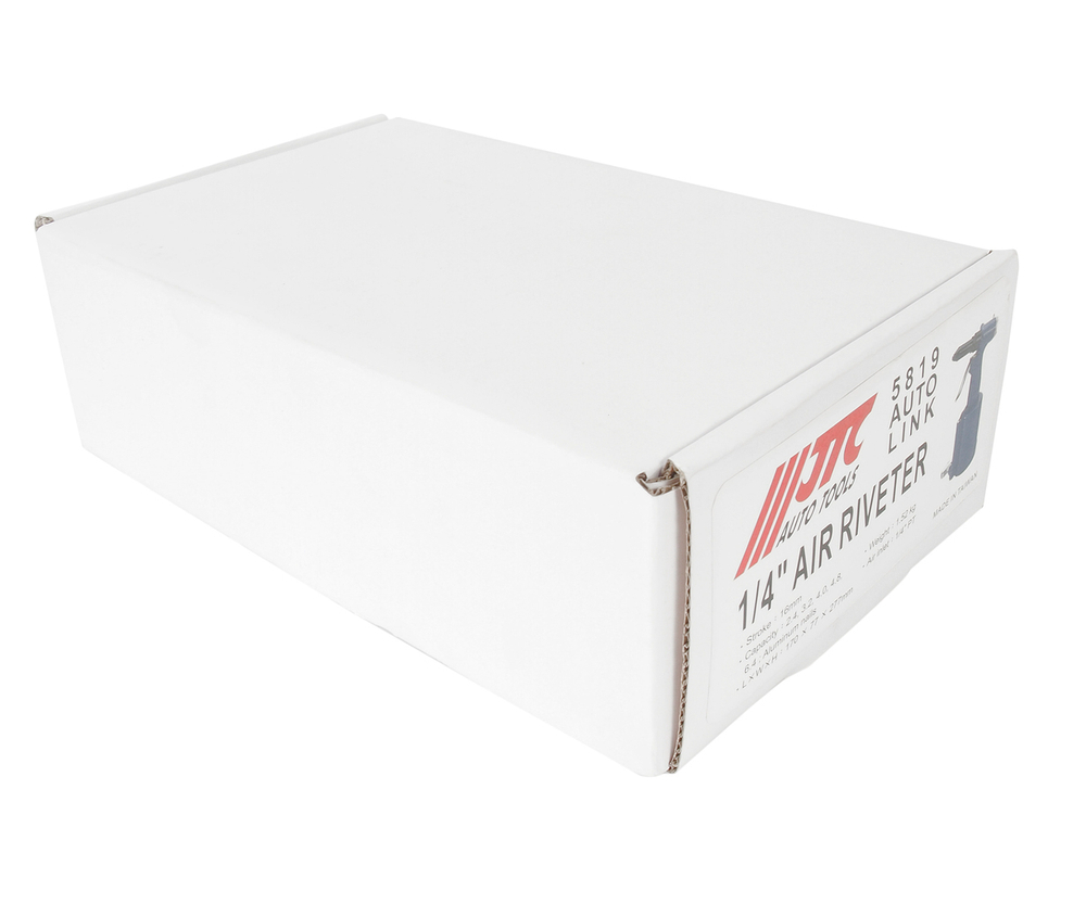 Заклепочник 1/4" пневматический, шток 16мм, 170х77х277мм JTC