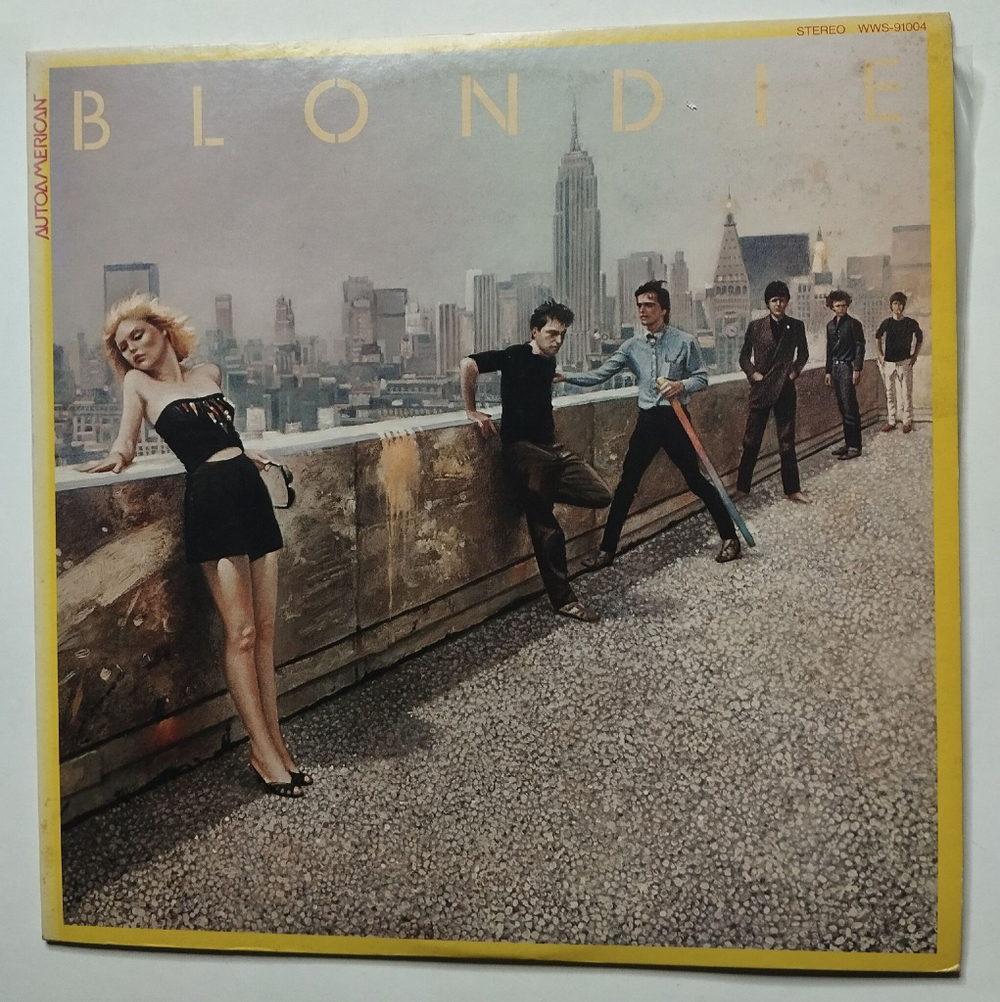 Винтажная виниловая пластинка LP Blondie AutoAmerican (Japan 1980) (No Obi)