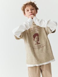 Футболка оверсайз "Однажды в сказке" 7+