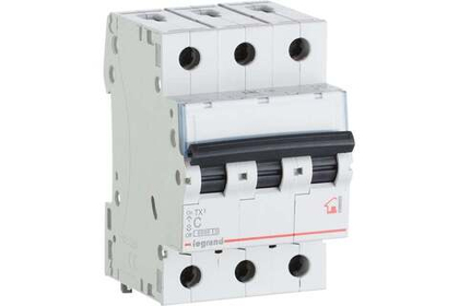 Автоматический выключатель B20A 3П 6000 Tx3 Legrand